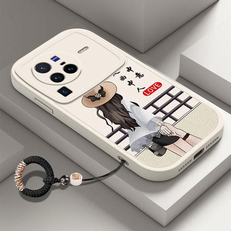 vivoX80pro硅胶全包手机壳卡通