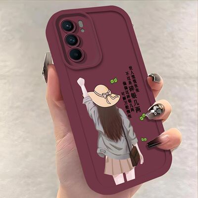 oppoReno6手机壳硅胶全包