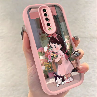 红米K30硅胶全包防摔手机壳卡通