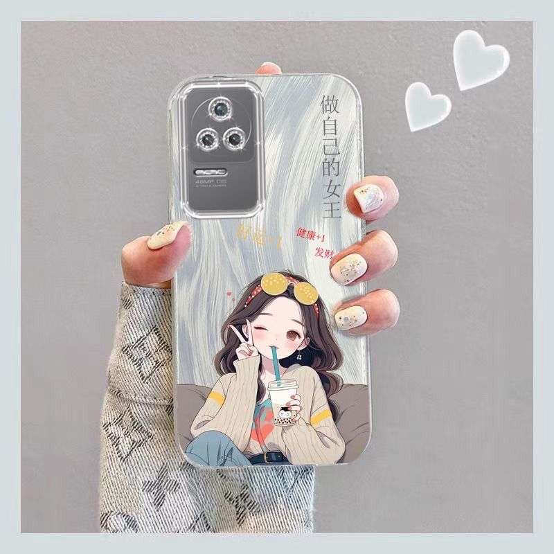 适用红米K40s手机壳全包防摔