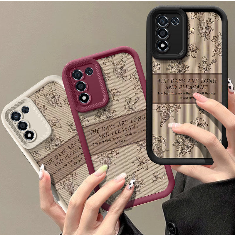 OPPOK9S硅胶全包防摔手机壳复古