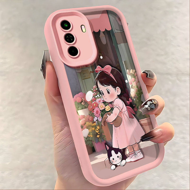 畅享50硅胶全包防摔手机壳卡通