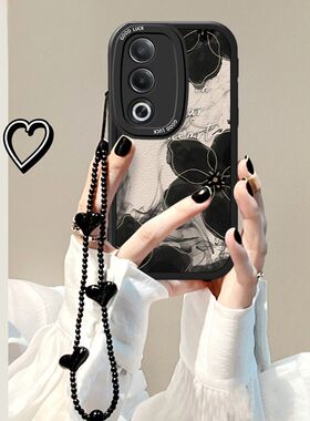 适用OPPOA3X手机壳PKD130新款OPPOA3活力版PKD110硅胶软套oppoPKD全包防摔0pp0a3x复古op0pp0潮女花朵高级感