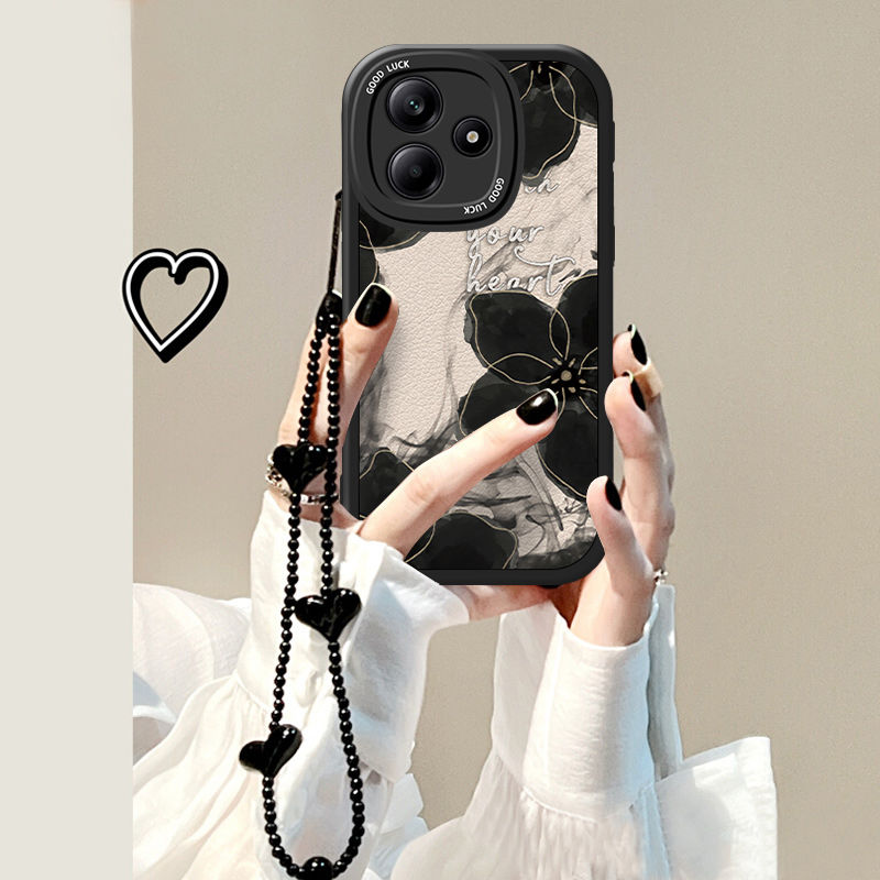 红米Note14硅胶全包手机壳复古