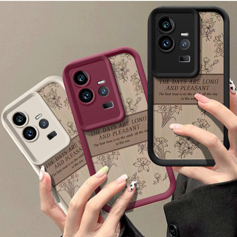 IQOO11硅胶全包防摔手机壳复古