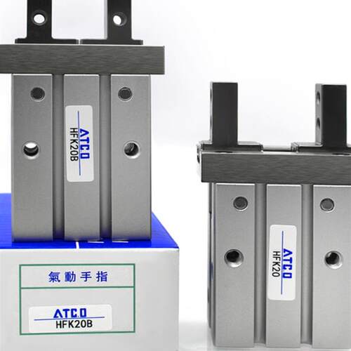 气动手指气缸气爪HFTK/HFK10/16/HFK20/25/32/40/N/F/B
