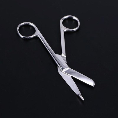 Stainless Steel Bandage Scissors 14cm Nursing Scissors for M