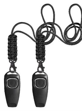 2pcs Dog Training Clicker Multifunctional Loud Whistle Home