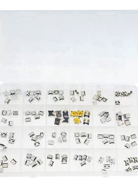 120PCS/BOX 24 Models Each 5PCS Micro Female USB Connector Us