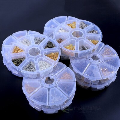 Jewelry Findings Set/Lobster Clasp Hooks/Open Jump Ring/Eye