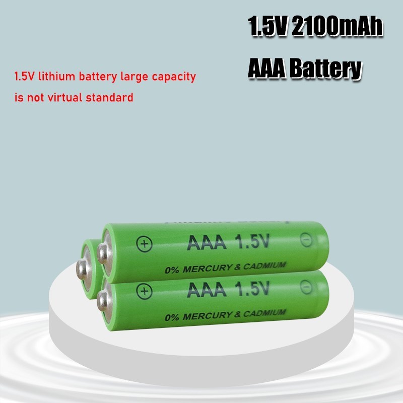 1-4PCS New Brand AAA Battery 2100mah 1.5V Alkaline AAA recha