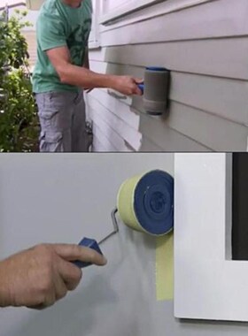 *5 PCS/Set Paint Runner Pro Roller Brush Flocked Edger Offic