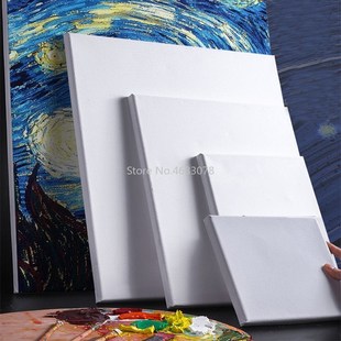 Cotton Painting Canvas Oil Frame Professional 5pcs Art Wood