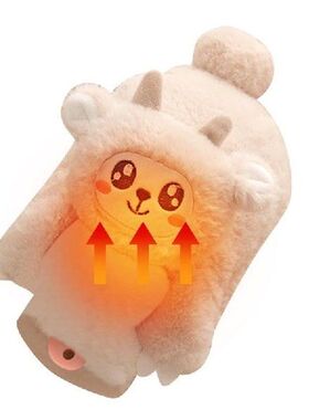 Warm Water Bag Plush Warm Water Hot Pack Hand Feet Warmer