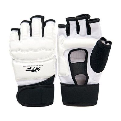 Taekwondo MMA Half Finger Boxing Gloves Kids Leather Gloves