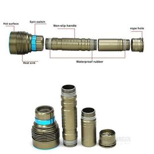 18000LM 7 XML-T6 LED Strong Light Diving Flashlight Torch Pr