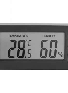 Hygrometer Portable Digital LCD Thermometer Hygrometer 0~50