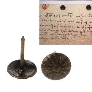 100pcs Antique Brass Upholstery Nails Tack Stud Pushpin Door