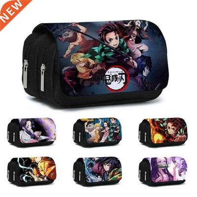 1Pcs Anime Demon Slayer Kimetsu No Yaiba Pencil Case Zipper