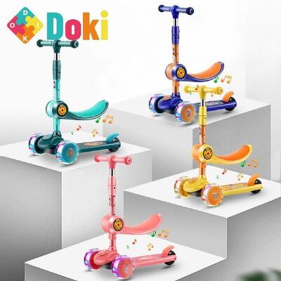 Children's Kick Scooter Folding Skateboard Kids Adju