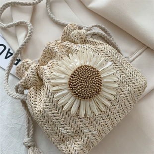 Cute Woven New Straw Bag 2022 Handbag Hand Women Summer