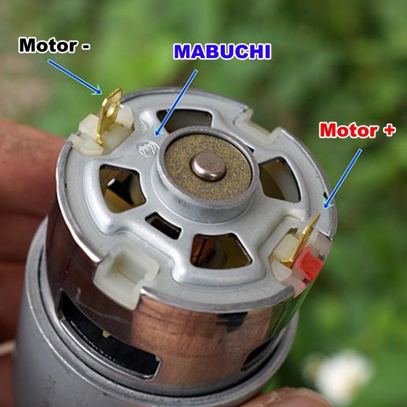 Mabuchi RS-775WC RS-755VC Carbon Brush DC Motor 12V 14.4V 18