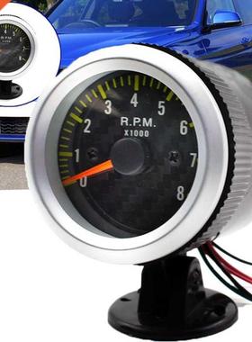 Car Tachometer Tacho Gauge 52mm Universal Car 12VLED Meter S