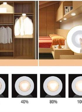 LED Puck Lights Close Wardrobe Stair Hallway Night Lamp 2
