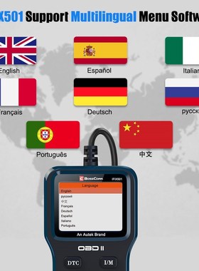 IFIX501 OBD2 Scanner Professional Code Reader ODB OBD 2 Auto