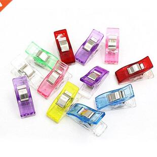 100PCS Sewing Clips Plastic Clamps Quilting Crafting Crochet