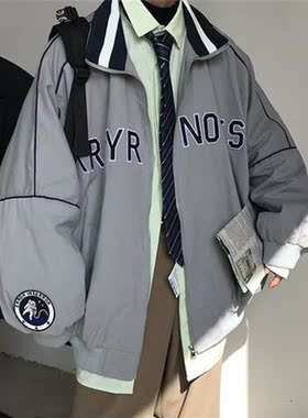 2021 spring letter jacket new all-match preppy style basebal