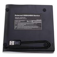 External USB 3.0 DVD RW CD Writer Drive Burner Reader For La