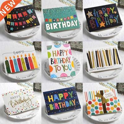 Glitter Happy Birthday Greeting Cards Birthday Party Banner