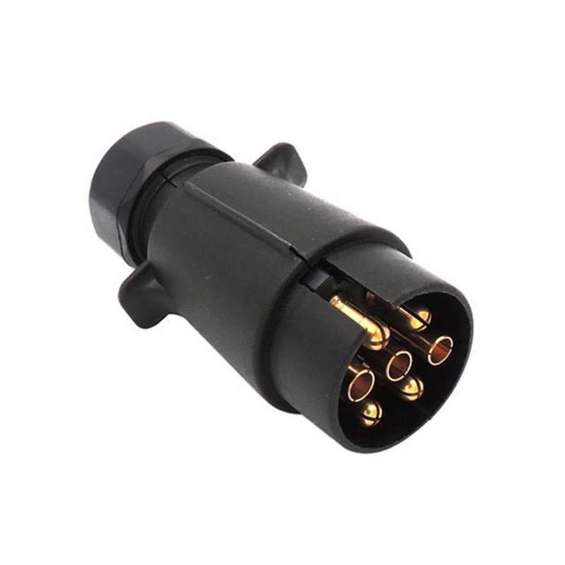 Electric Trailer Plug 7 Pin 12V Wiring Connector Adapter Car