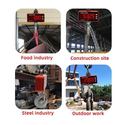 Crane Scale 1000KG 1Ton 2000lb OCS-S1 Digital balance LCD Hi