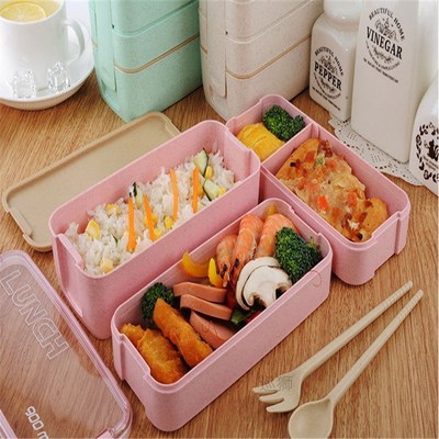 900ml Food Container for Food Bento Box Japanese Thermal Sna