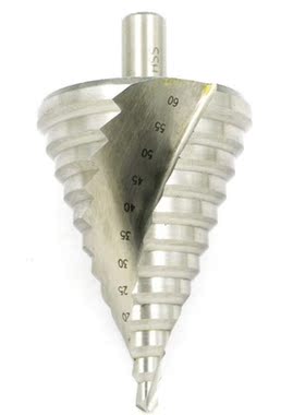 Hss  6-60mm Step Cone Drill Bit Hole Cutter Set 12 Steps Met