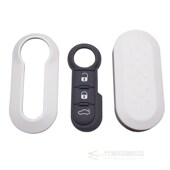 Key Shell Fiat Remote for Car Panda 500 Flip Punto Bravo