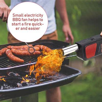 Handheld Electric BBQ Fan Air Blower 适用于 Outdoor Camping