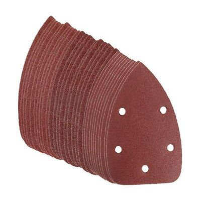 30Pcs 60 80 120 Grit Sanding Sheets Disk