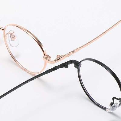 Electroplated small round frame, eyeglass frame小圆框眼镜框
