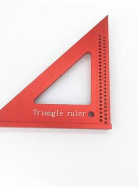 Drawing Ruler Triangular Ruler Thread Passing Device Hole