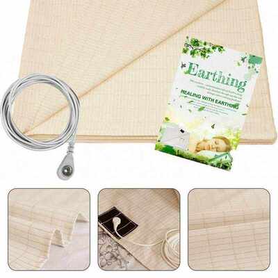 1 Pc High Quality Bed Earthing Grounding Sheet Mat &