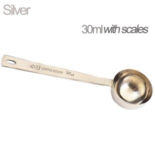 Stainless Steel Coffee Scoop 15ml 30ml Measuring Scoop Spoon