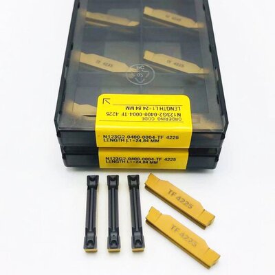 N123G2-0400-0004-TF 4225 grooving carbide inserts N123G2 lat