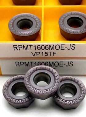 Carbide insert 10pcs RPMT1606 MOE JS VP15TF R8 milling cutte