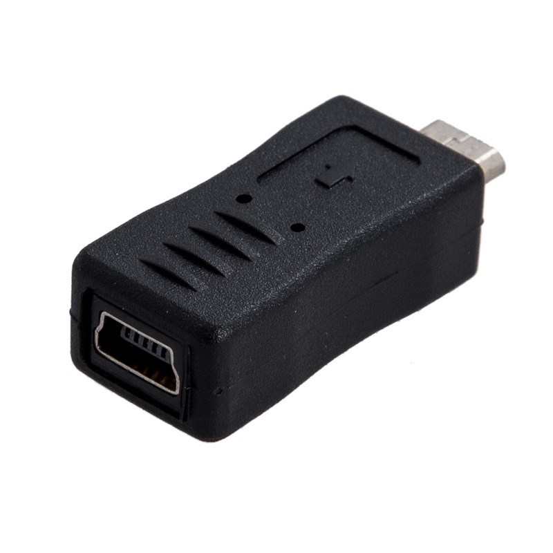 New Mini USB type 'B' (5-pin) Female to Micro B Male