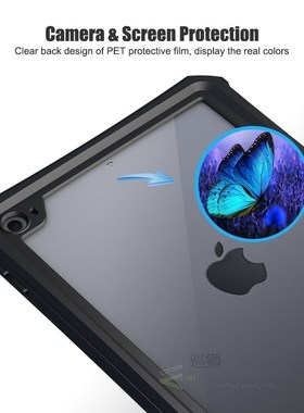 IP68 Waterproof iPad Case For Mini5 Thin Transparent Water p
