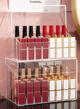 Acrylic Lip Gloss Holder Lipstick Box Display Stand Sundry