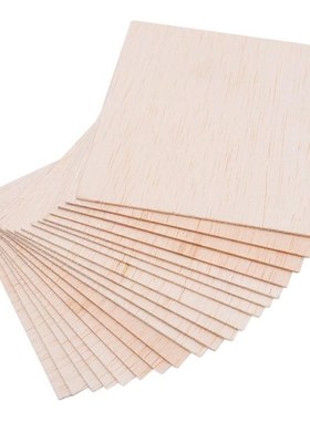 20x Balsa Wooden Sheets Wood Plate Model 适用于 Teaching Chi